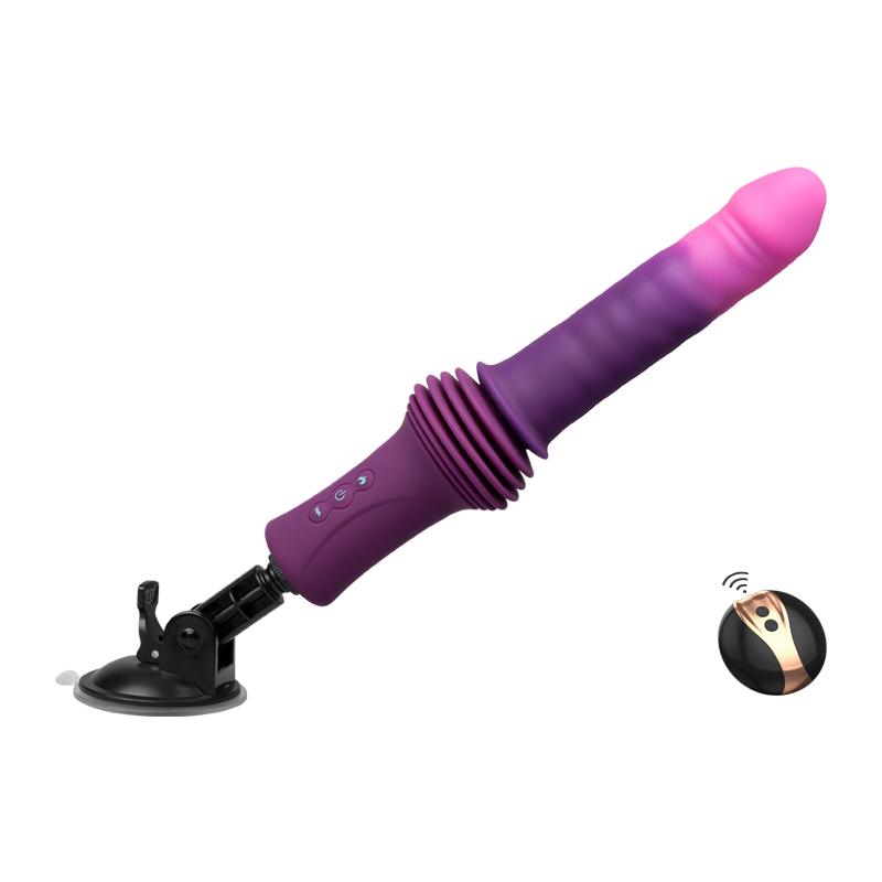 Vibrador de empuje colorido