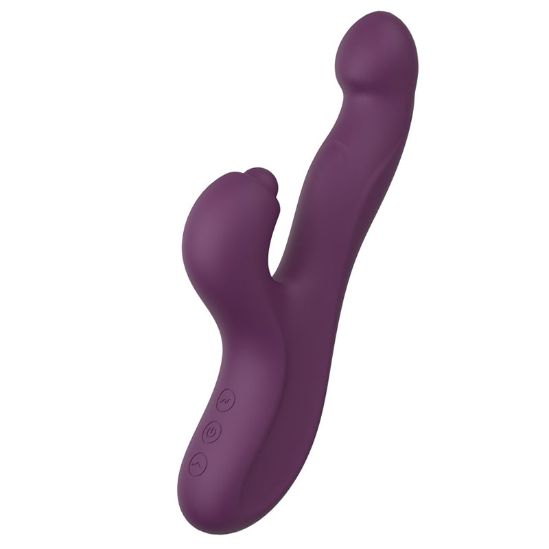 Vibrador de conejo de doble punta