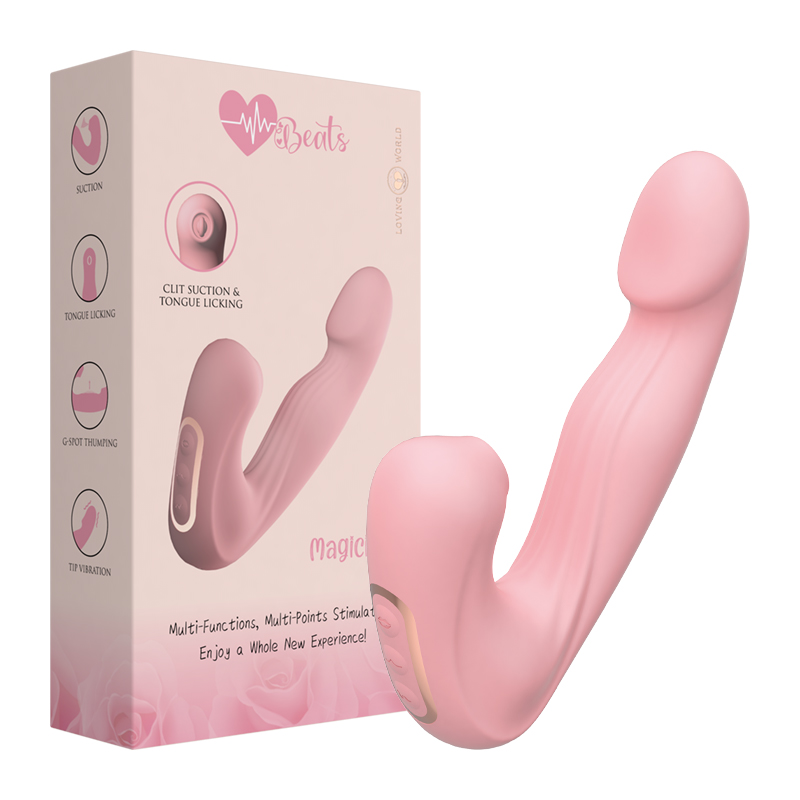 Vibrador de succión y golpe