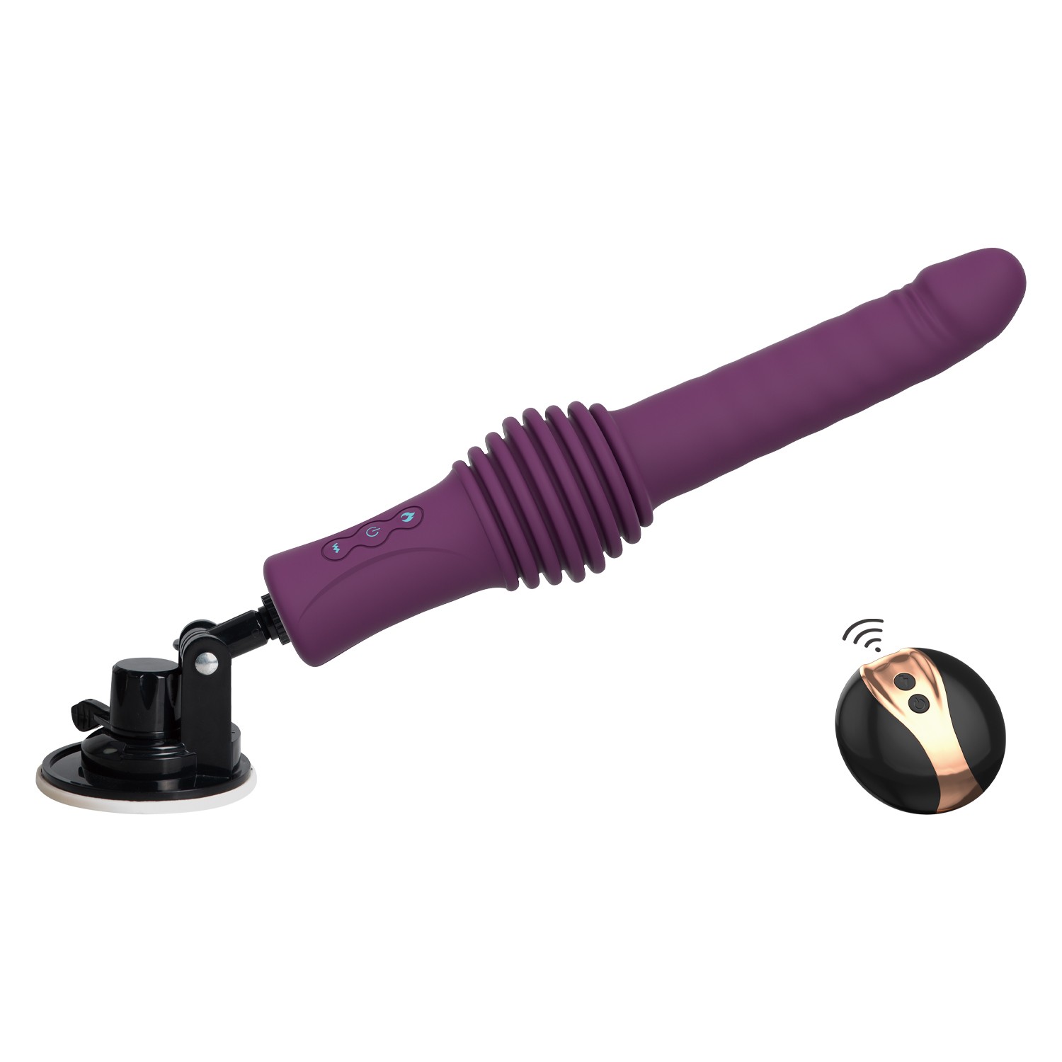 Vibrador de empuje ultralargo